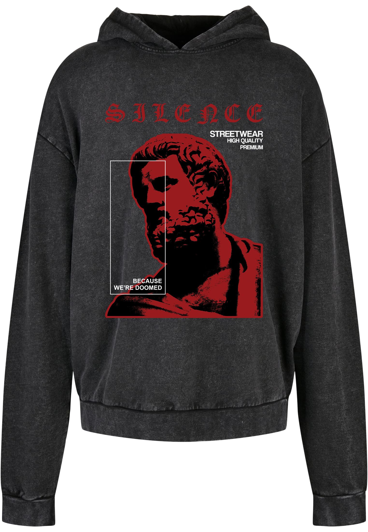 Oversized Premium Hoodie Ancient Greece Art Pop Culture Black
