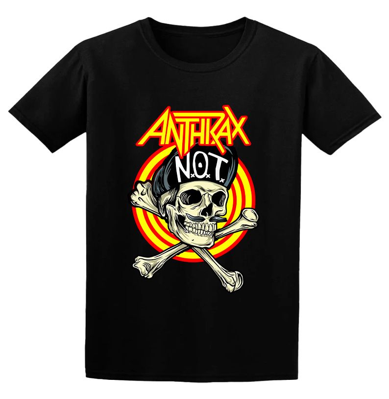Παιδικό T-shirt Anthrax Art2 Rock Avenue Black