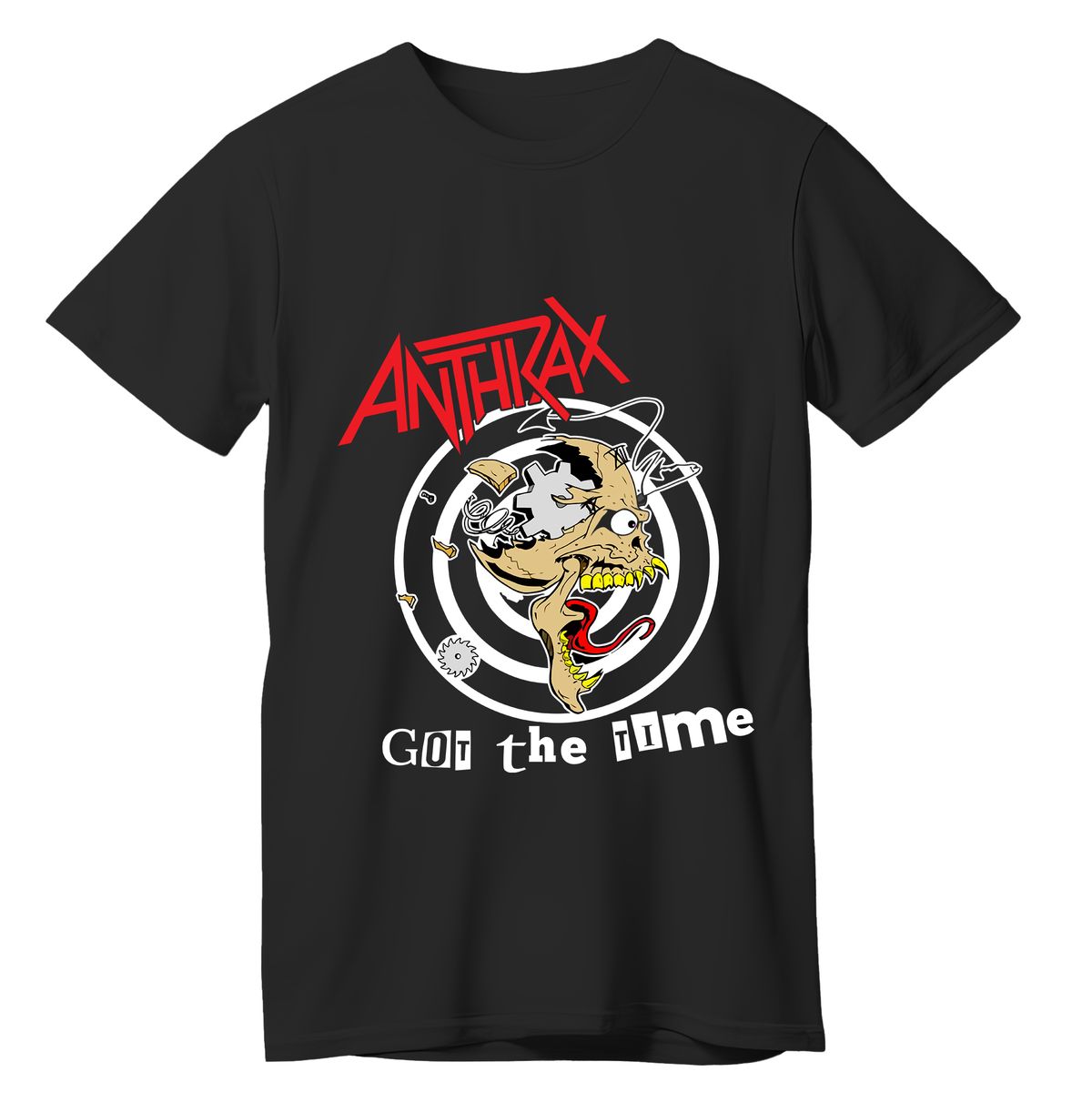 T-Shirt Anthrax Got The Time Rock Avenue Black