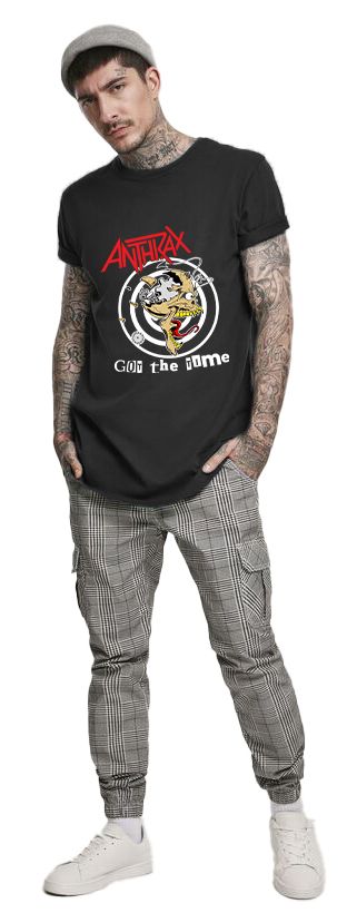 T-Shirt Anthrax Got The Time Rock Avenue Black ανδρικά Basic T-Shirts Simple Wear Μπλουζάκια κοντομάνικα