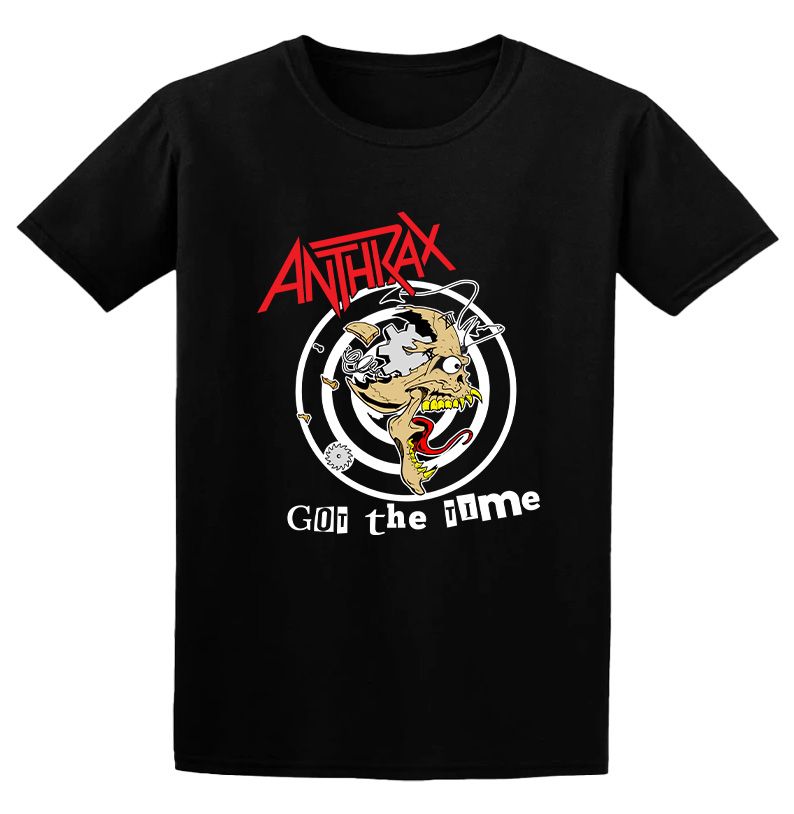 Παιδικό T-shirt Anthrax Got The Time Rock Avenue Black