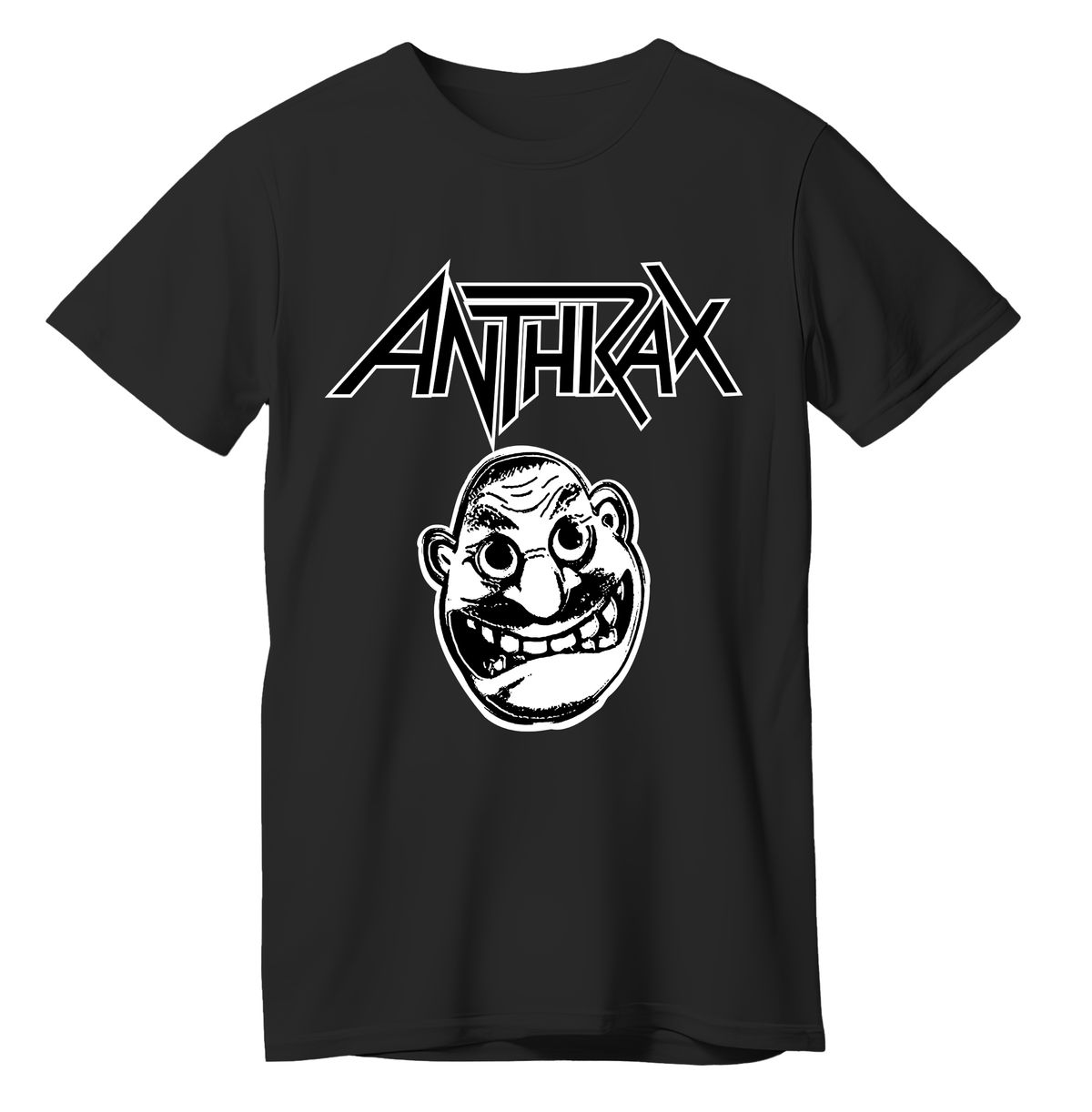 T-Shirt Anthrax Not Man Rock Avenue Black