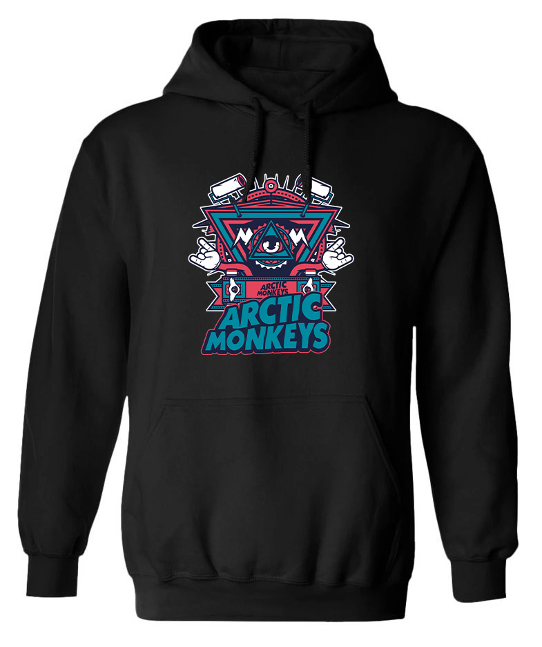 Hoodie Arctic Monkeys Art1 Rock Avenue Black