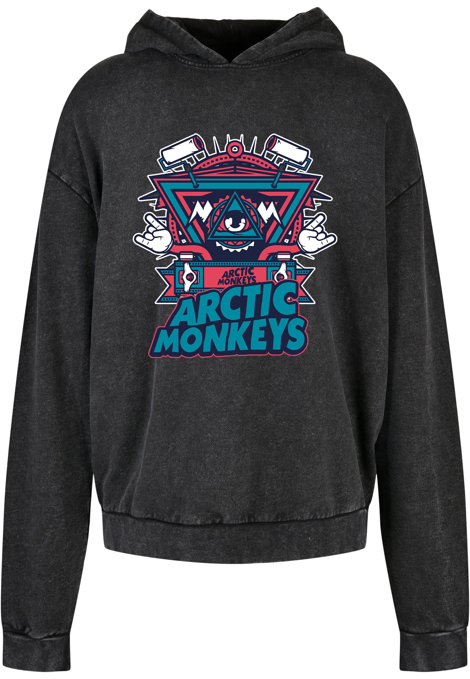 Oversized Premium Hoodie Arctic Monkeys Art1 Rock Avenue Black