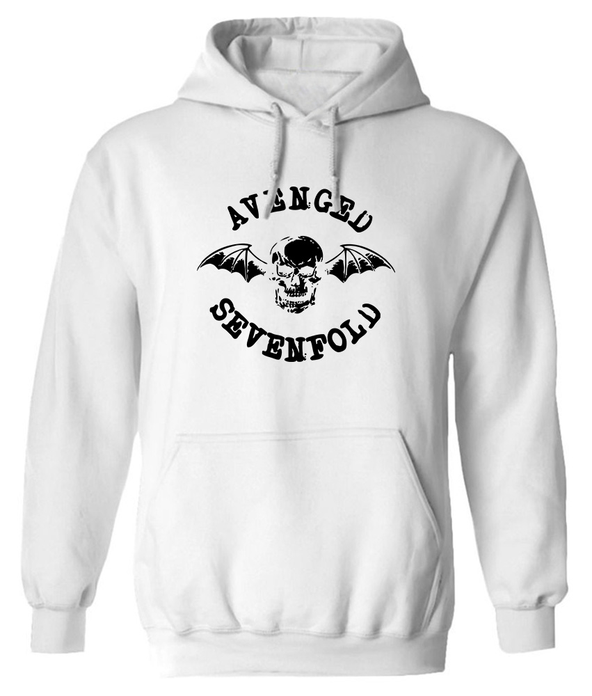 Hoodie Avenged Sevenfold Art1 Rock Avenue White