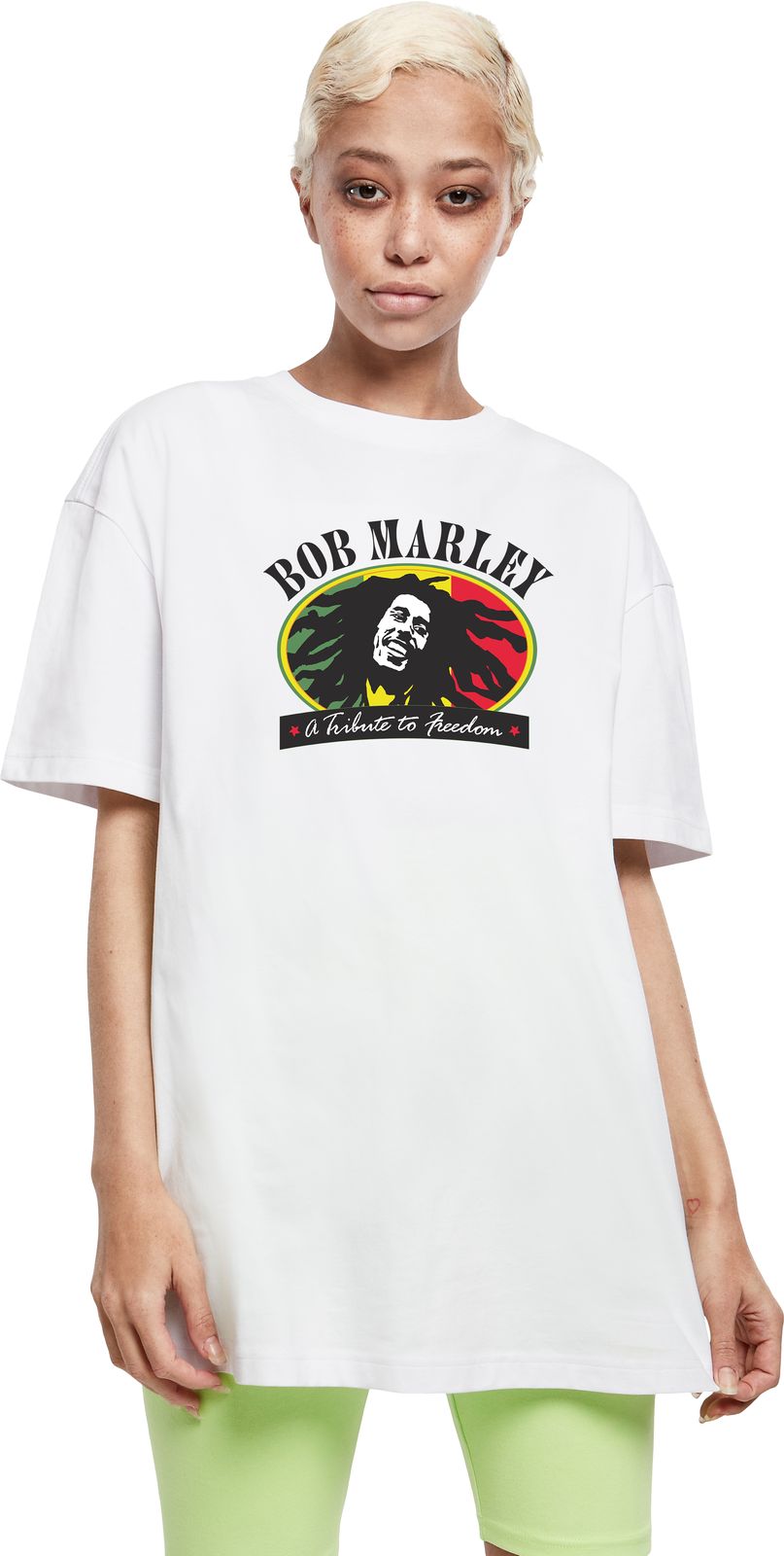 T-Shirt Bob Marley Art1 Rock Avenue White ανδρικά Basic T-Shirts Simple Wear Μπλουζάκια κοντομάνικα