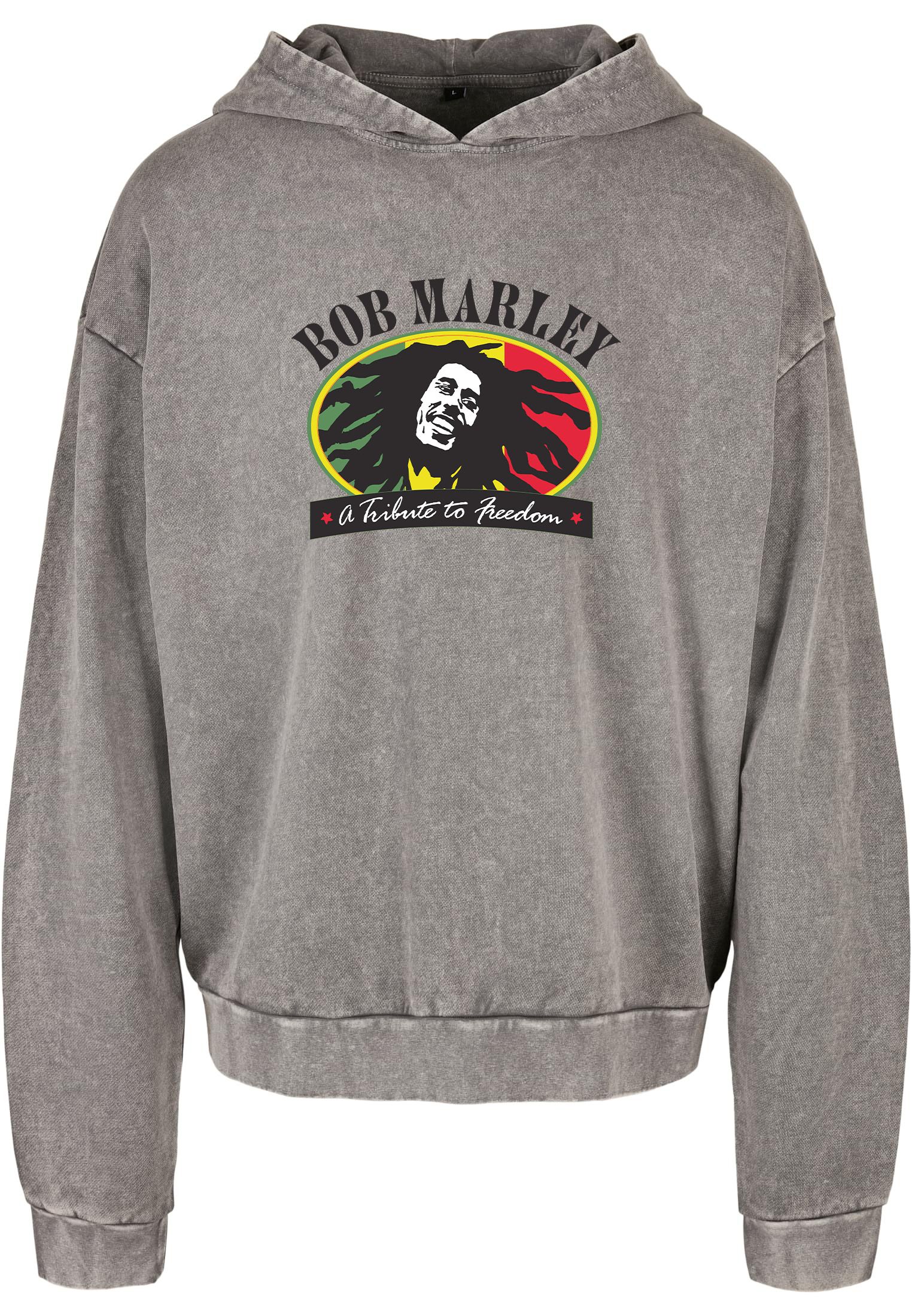 Oversized Premium Hoodie Bob Marley Art1 Rock Avenue Asphalt