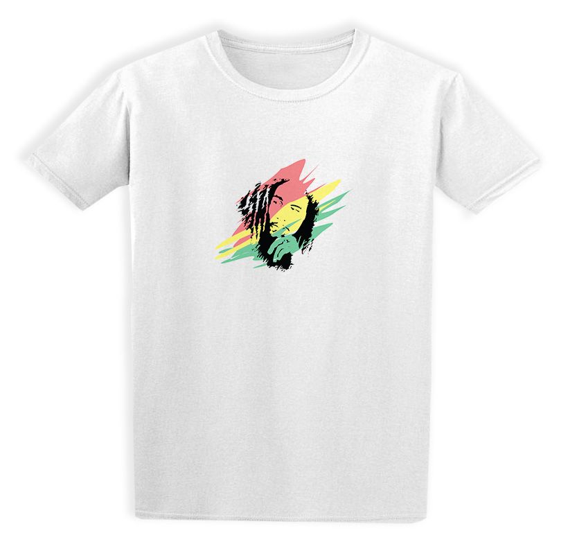 Παιδικό T-shirt Bob Marley Art2 Rock Avenue White
