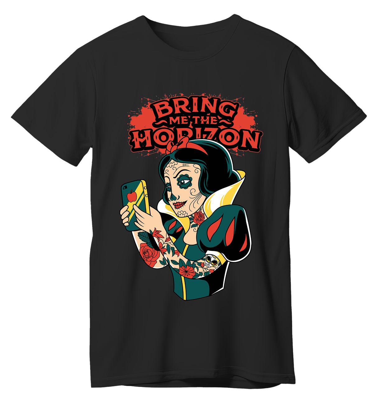 T-Shirt Bring Me The Horizon Art1 Rock Avenue Black