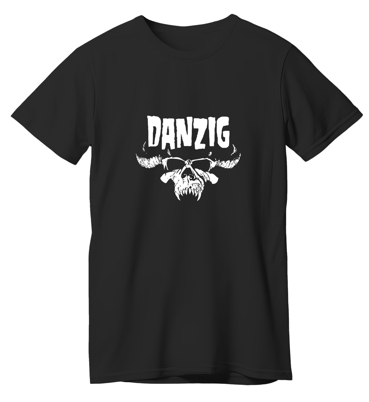 T-Shirt Danzig Skull Rock Avenue Black
