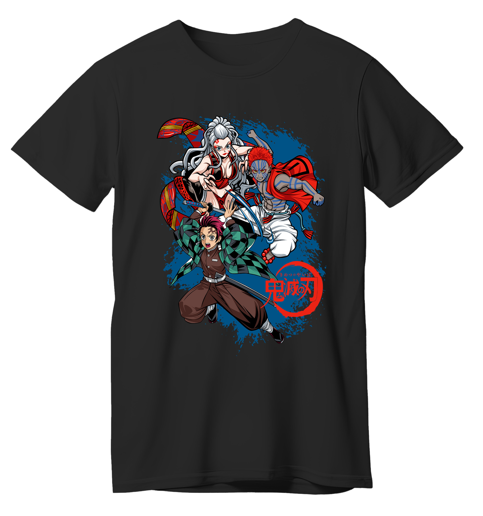 T-Shirt Demon Slayer A Pop Culture Black