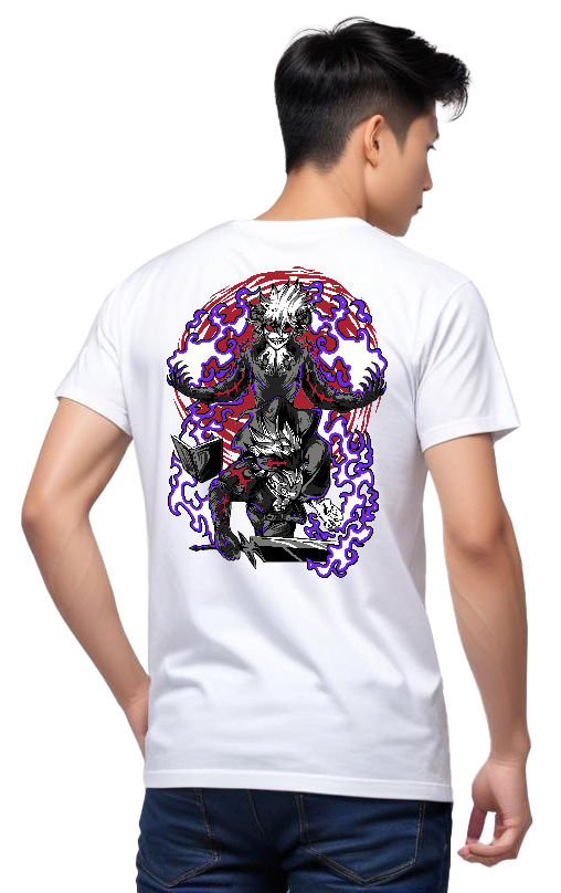 T-Shirt Devil Union Black Clover Pop Culture White ανδρικά Basic T-Shirts Simple Wear Μπλουζάκια κοντομάνικα