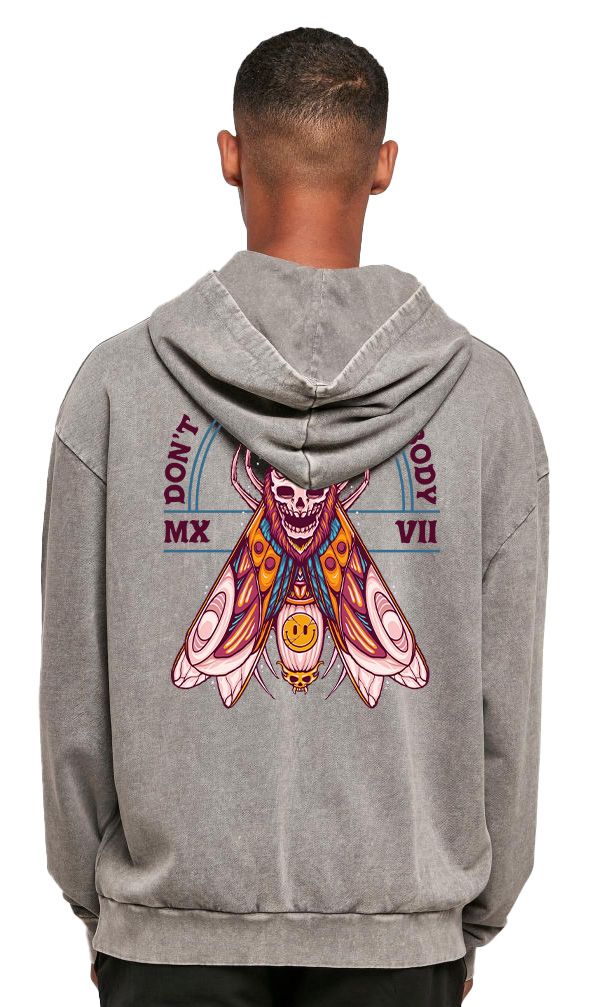 Oversized Premium Hoodie Don&Apos T Trust Everybody Pop Culture Asphalt ανδρικά Φούτερ Simple Wear