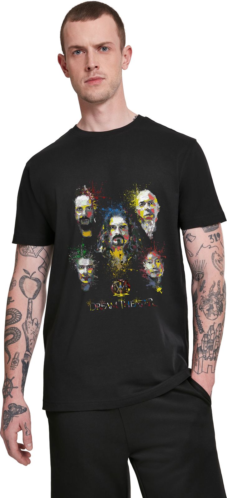 T-Shirt Dream Theater Art1 Rock Avenue Black ανδρικά Basic T-Shirts Simple Wear Μπλουζάκια κοντομάνικα