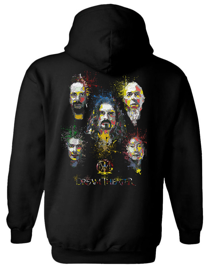 Hoodie Dream Theater Art1 Rock Avenue Black