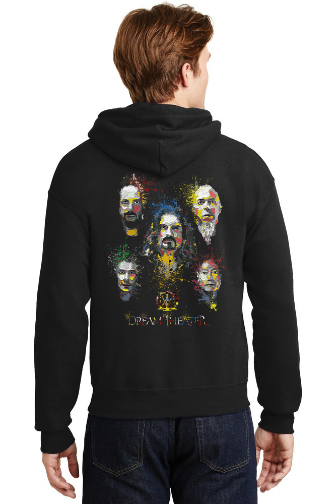 Hoodie Dream Theater Art1 Rock Avenue Black ανδρικά Φούτερ Simple Wear
