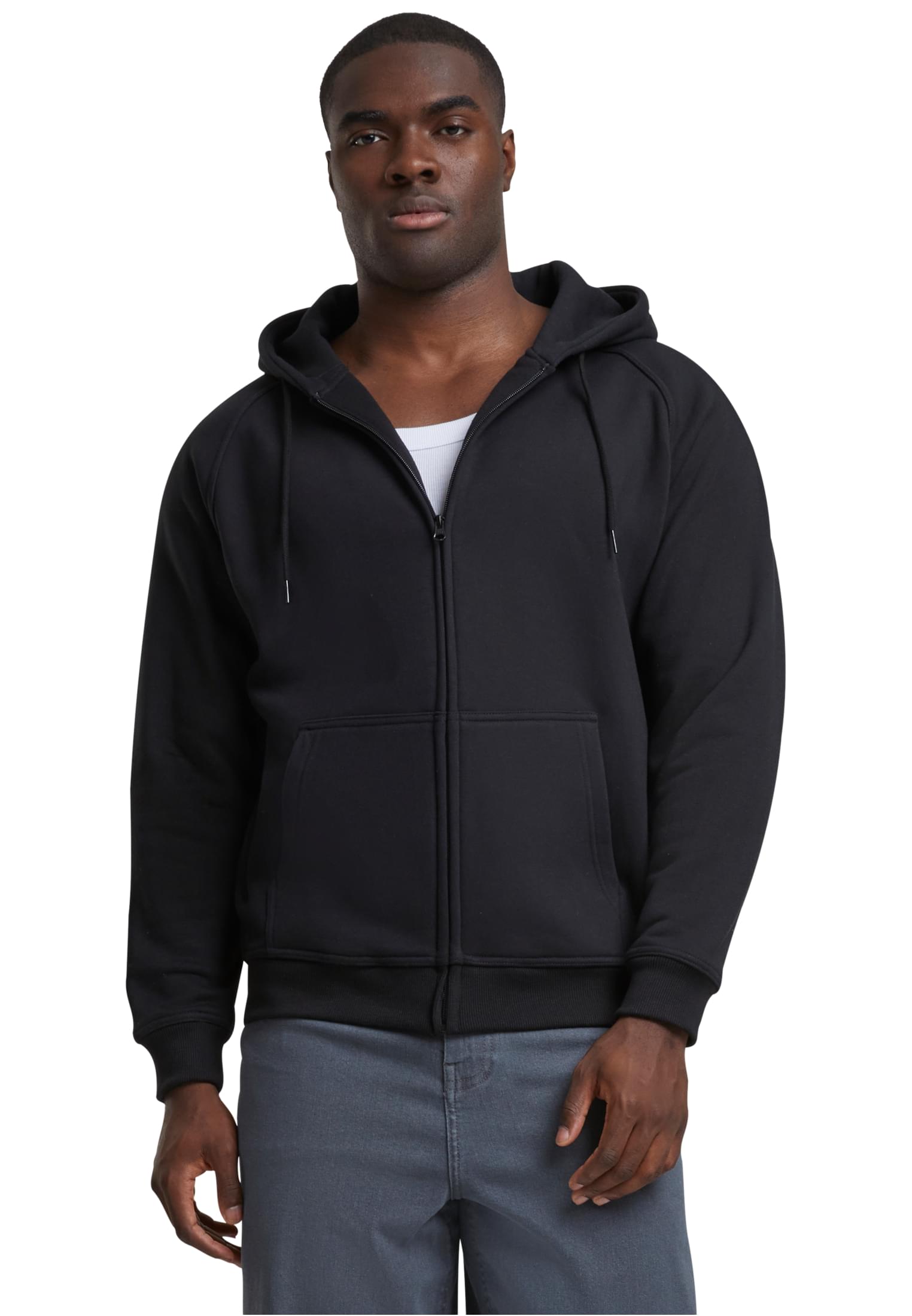 Ζακέτα με Κουκούλα TB014C-00007 Urban Classics Black