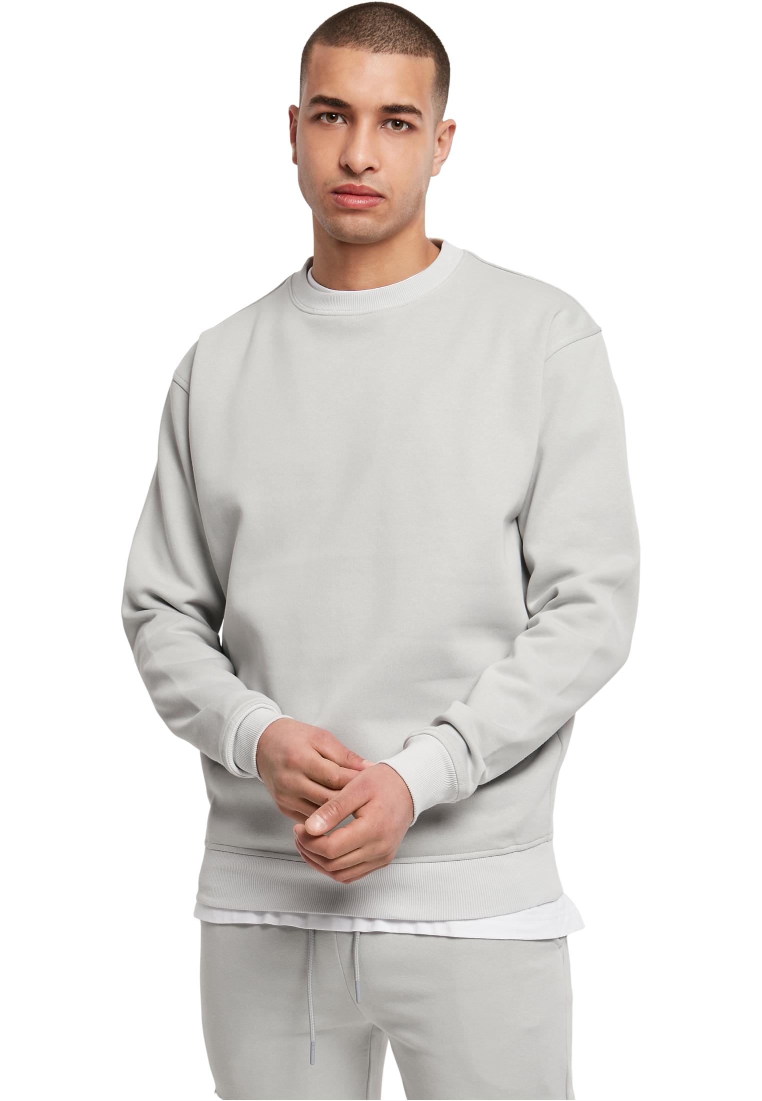 Crewneck Φούτερ TB014E Urban Classics Light Asphalt