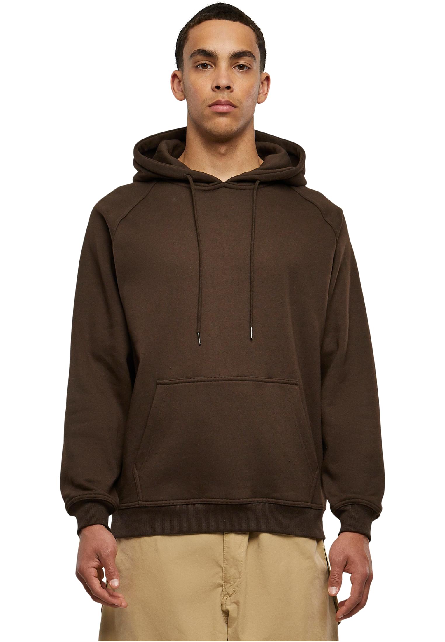 Blank Hoodie Φούτερ Urban Classics TB014 Brown