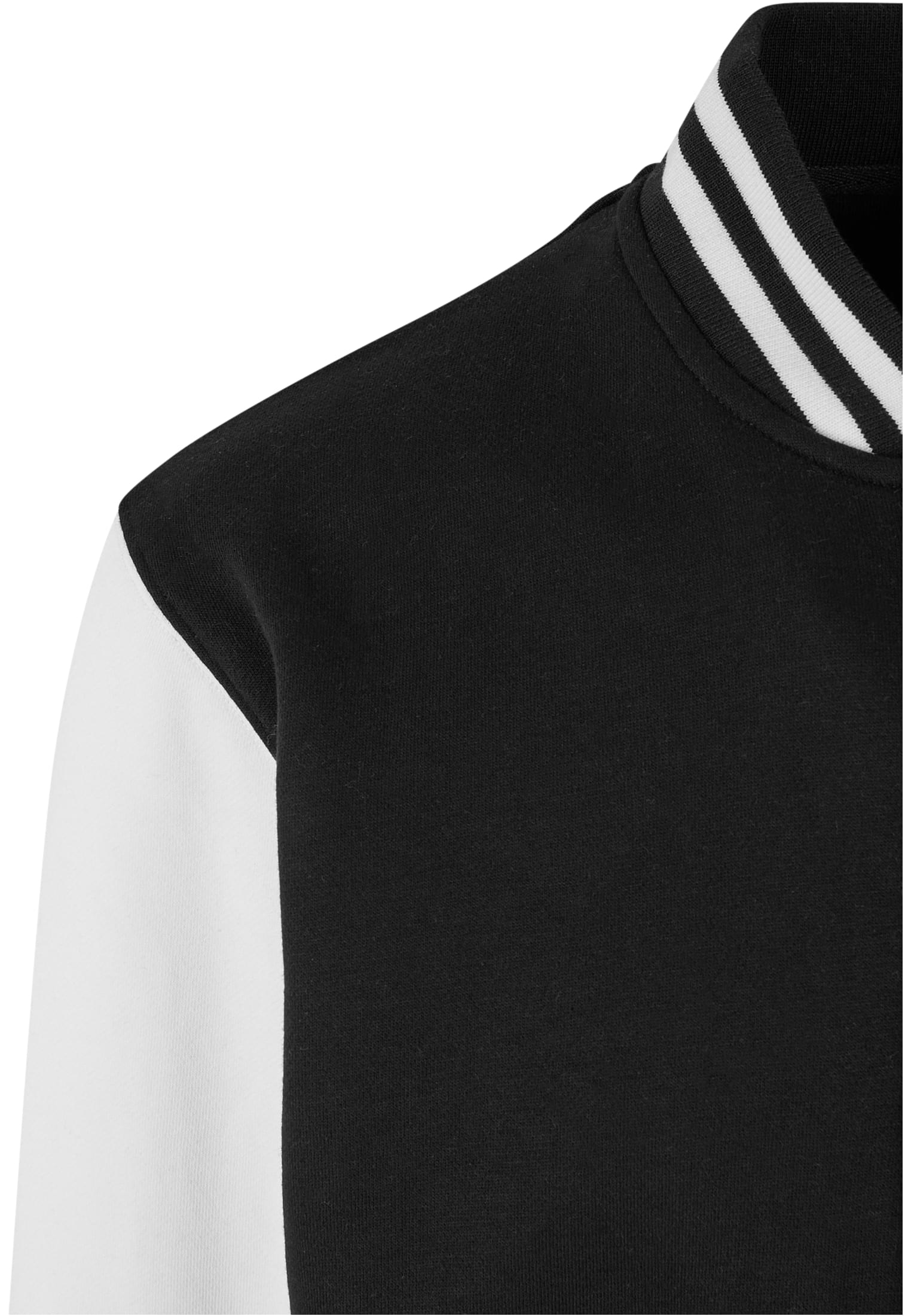 Jacket 2-Tone College Tb207-00050 Urban Classics Black White Μαύρο Άσπρο ανδρικά Μπουφάν Simple Wear