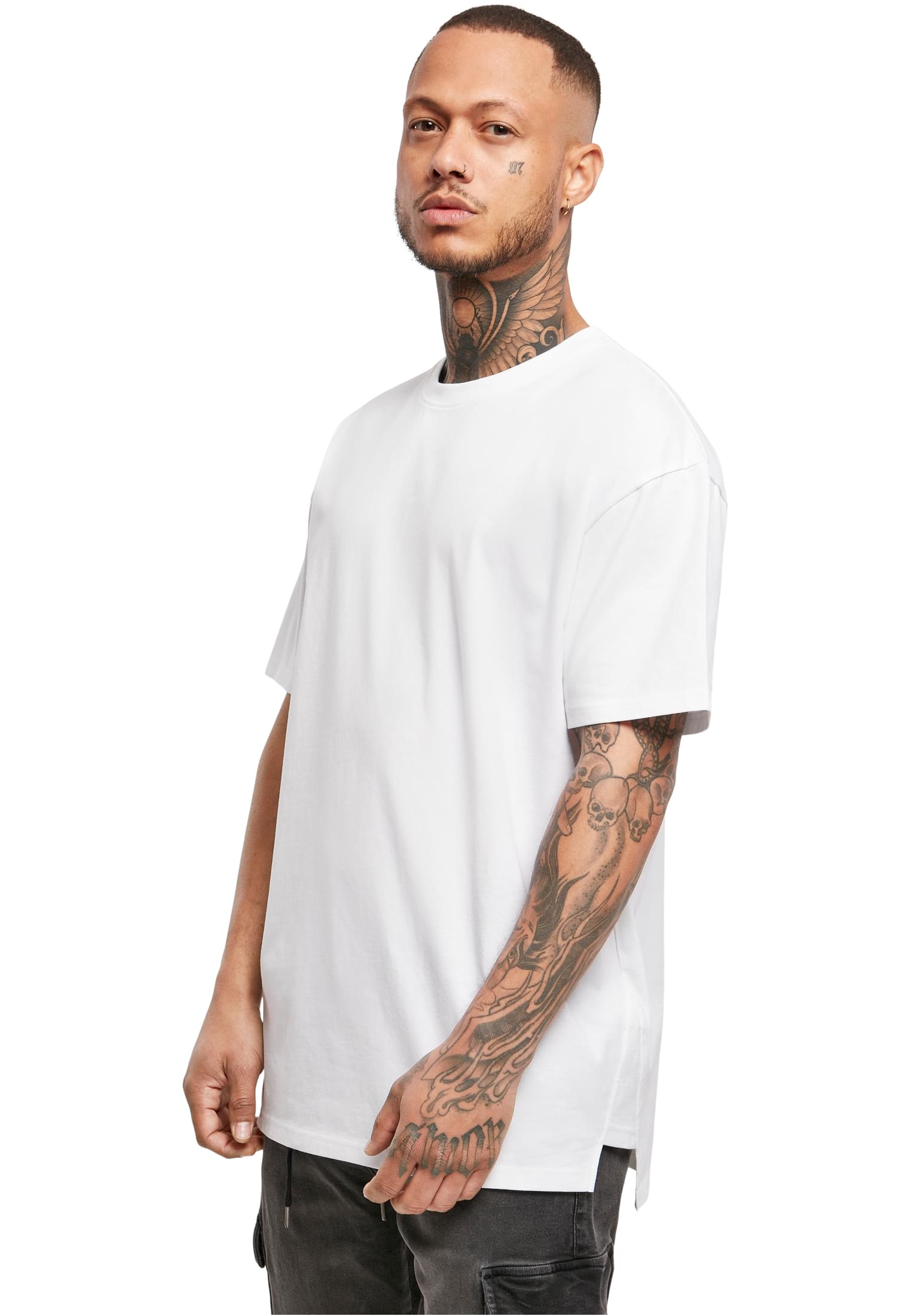 Ανδρικό T-Shirt TB4669-00220 Urban Classics Triangle Tee White