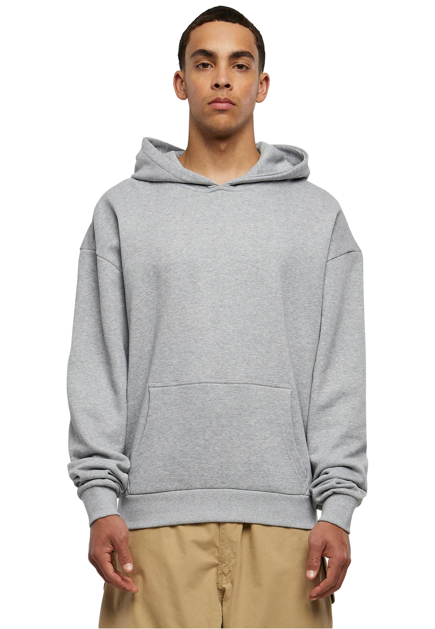 Φούτερ με Κουκούλα Ultra Heavy TB4925 Urban Classics grey