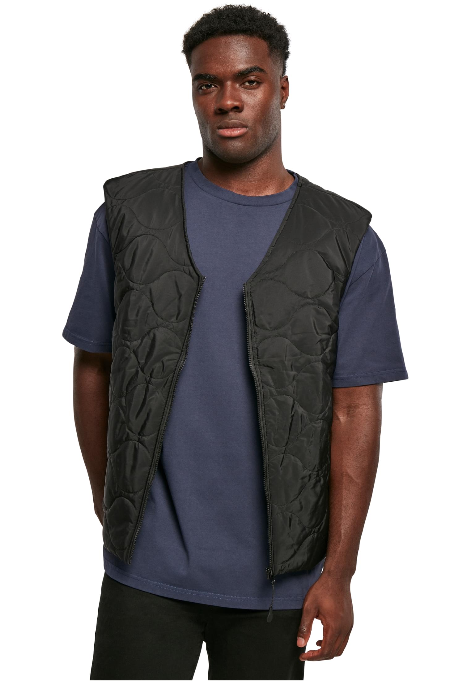 Zipped Gilet Urban Classics TB5902-00007 black