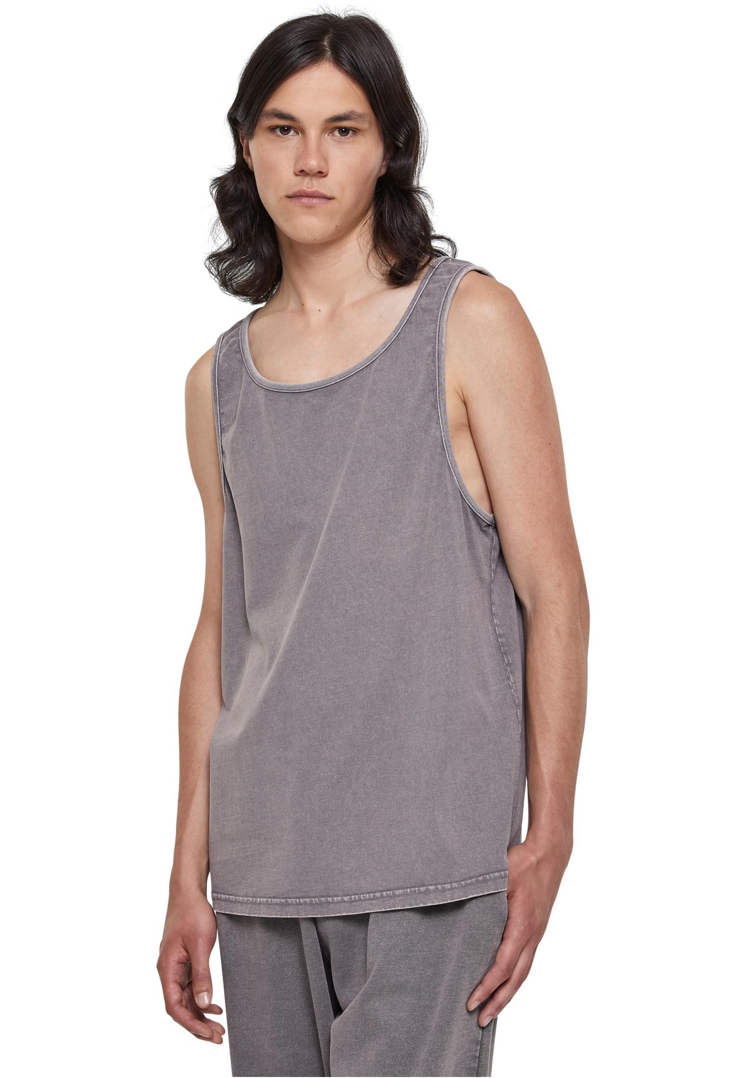 Αμάνικο Heavy Oversized T-Shirt TB6222 Urban Classics Acid Wash Asphalt
