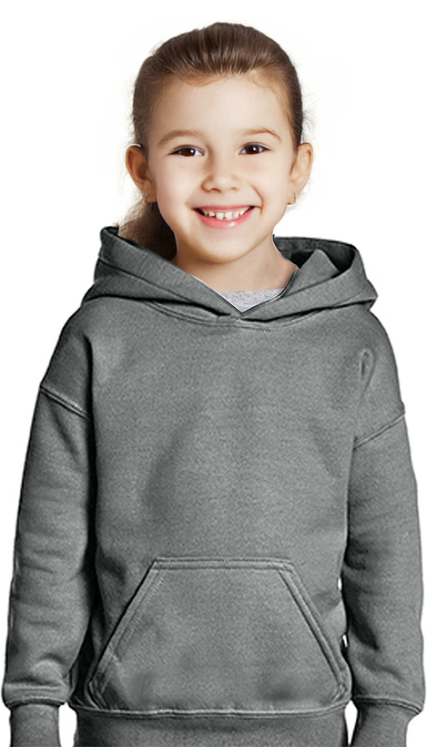 Παιδικό Φούτερ με Κουκούλα 18500B Gildan Blend Youth Hooded Sweatshirt Graphite Heather