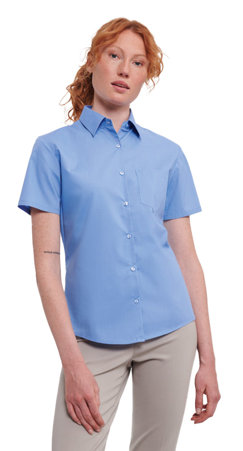 Γυναικείο Πουκάμισο R-935F-0 Russell 110 gsm Corporate Blue