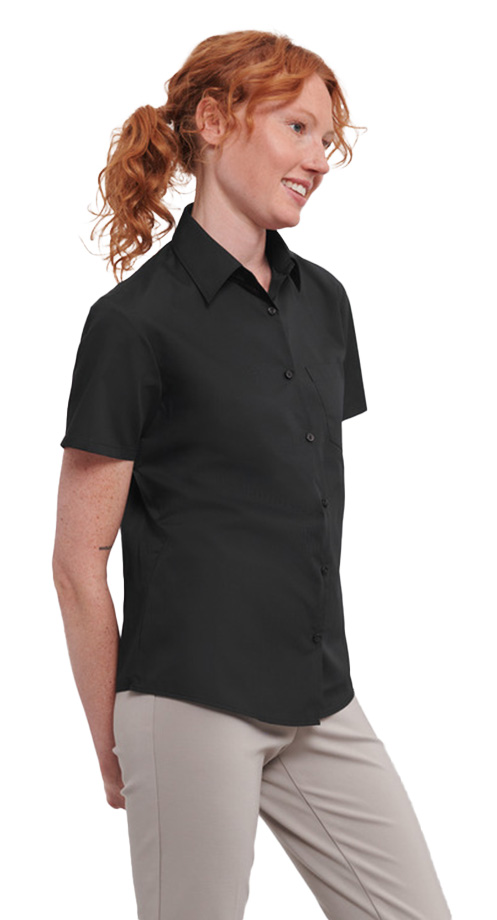 Γυναικείο Πουκάμισο R-935F-0 Russell 110 gsm Black