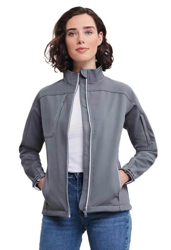 Γυναικείο Μπουφάν Softshell R-410F-0 Russell Europe Iron Grey