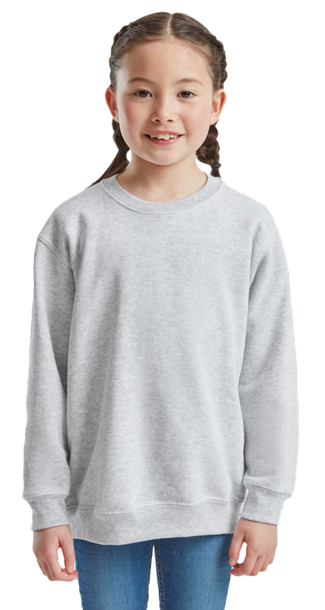 Παιδικό Φούτερ 62-041-0 Fruit of the Loom Heather Grey
