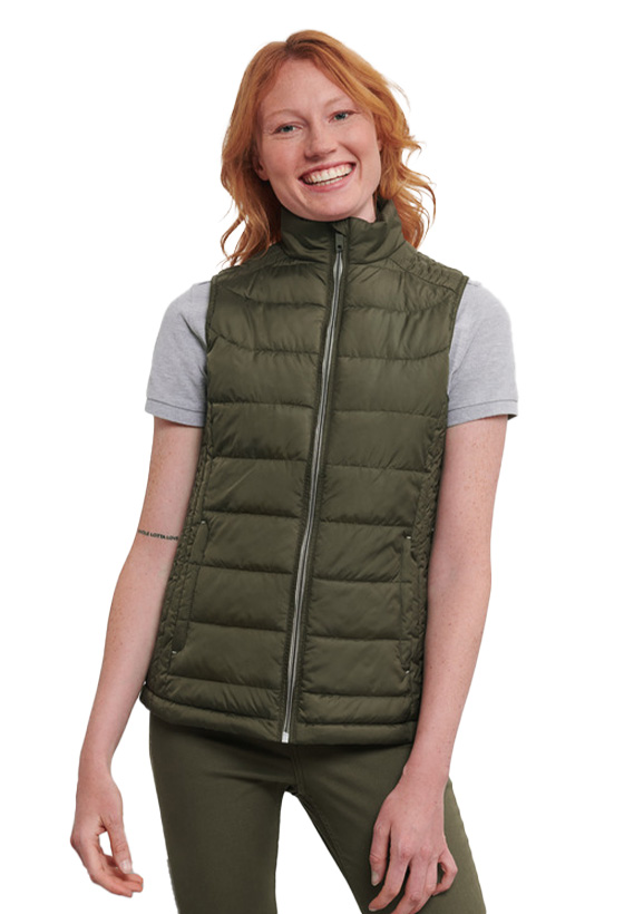 Γυναικείο Αμάνικο Μπουφάν Nano Bodywarmer R-441F-0 Russell Dark Olive