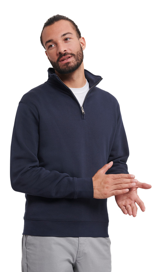 Φούτερ Authentic 1/4 Zip R-270M-0 Russell French Navy