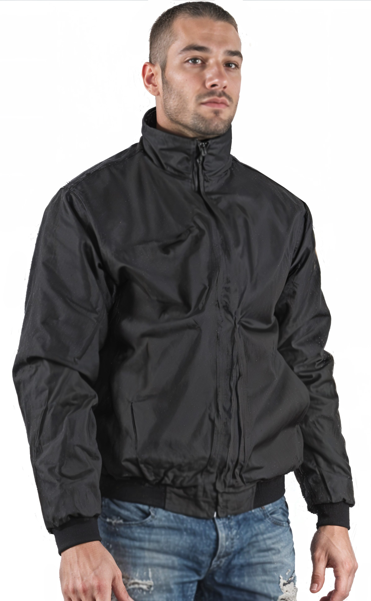Μπουφάν Oxford Fly-00104 About Basics Black