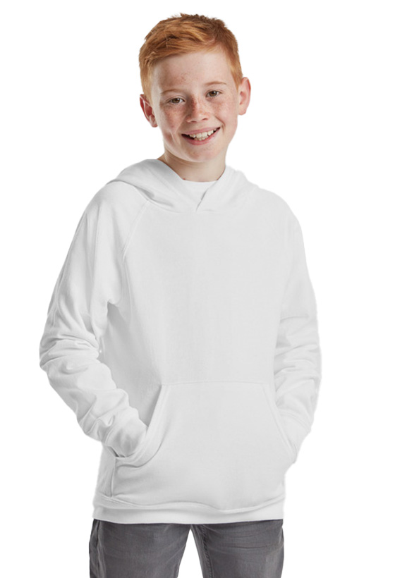 Παιδικό Φούτερ με Κουκούλα 62-009-0 Fruit of the Loom White