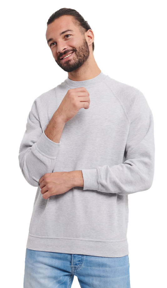 Φούτερ Raglan R-762M-0 Russell Light Oxford