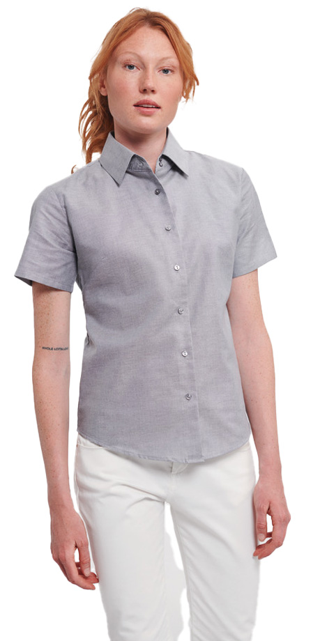 Γυναικείο Πουκάμισο Oxford R-933F-0 Russell Silver