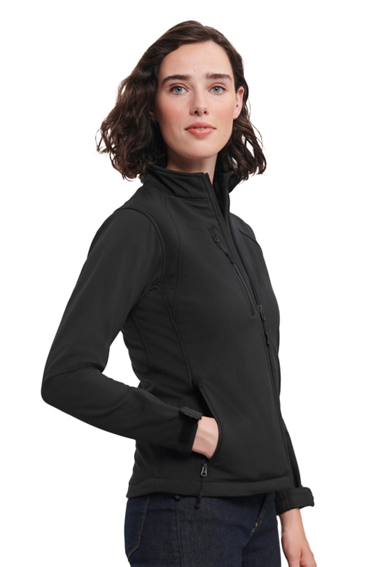 Γυναικείο Μπουφάν Softshell R-140F-0 Russell Black
