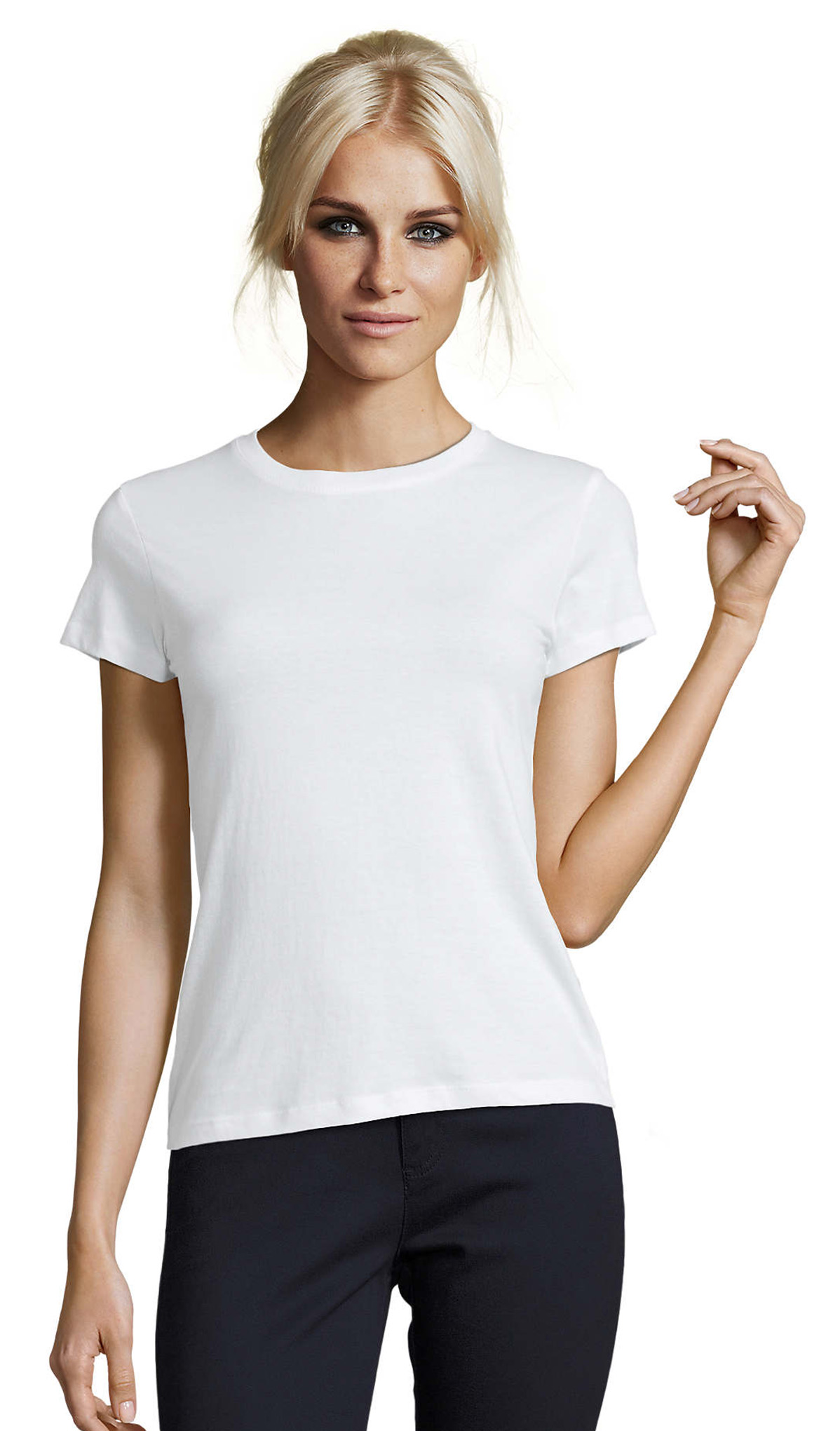 Γυναικείο T-shirt 01825 SOL'S Regent Women White