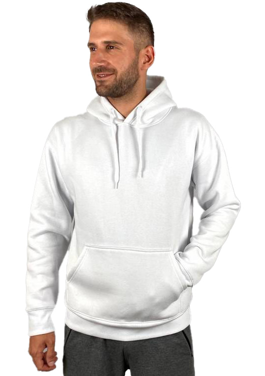Hoodie Φούτερ 00145Β About Basics Shadow White