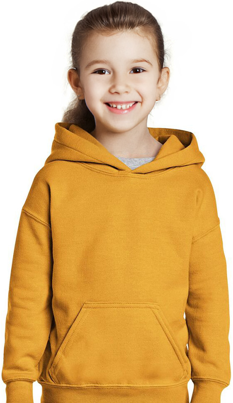 Παιδικό Φούτερ με Κουκούλα 18500B Gildan Blend Youth Hooded Sweatshirt Χρυσό