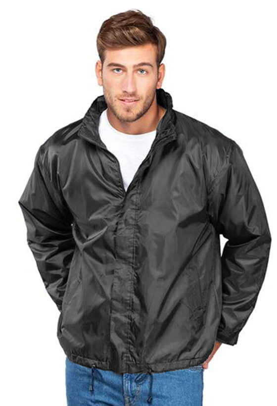 Unisex Αντιανεμικό Μπουφάν Forest-00218 About Basics Forest Black