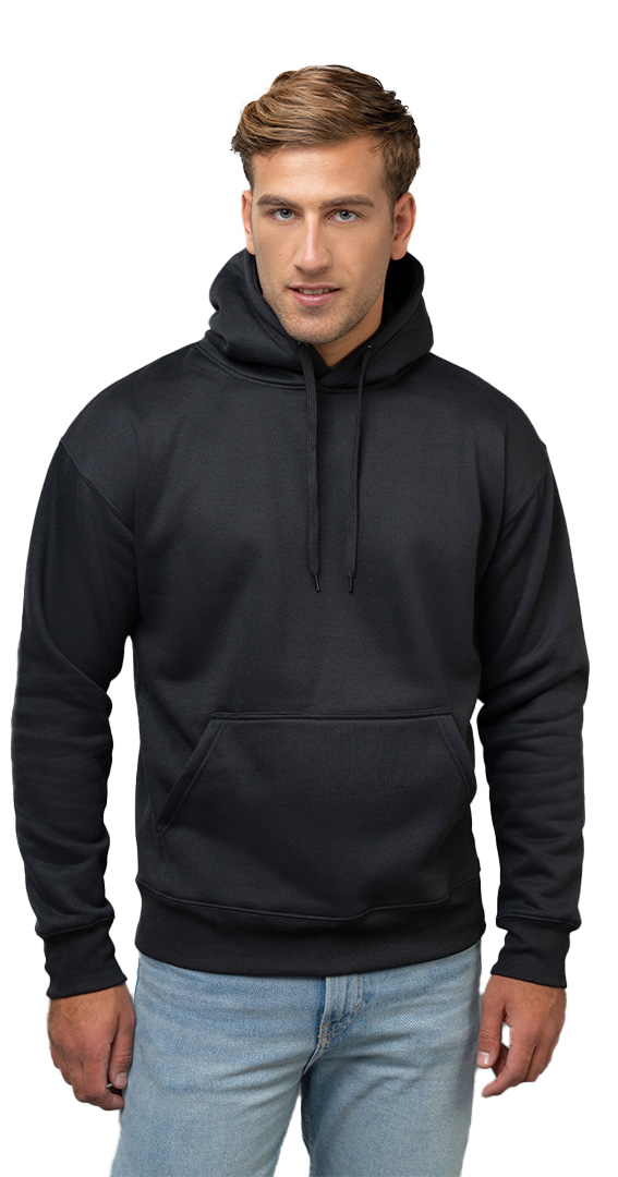 Hoodie Φούτερ 00145Β About Basics Shadow Black