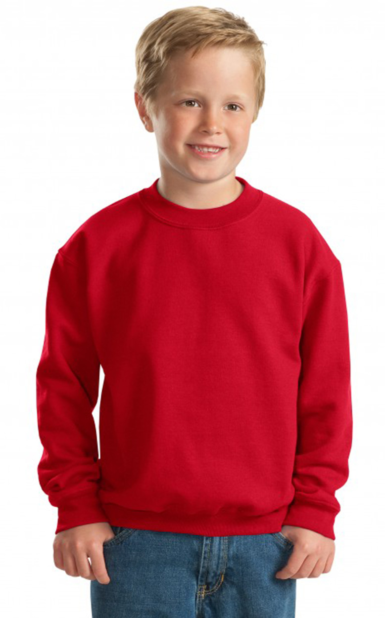 Παιδικό Φούτερ 18000B Gildan Blend Youth Red