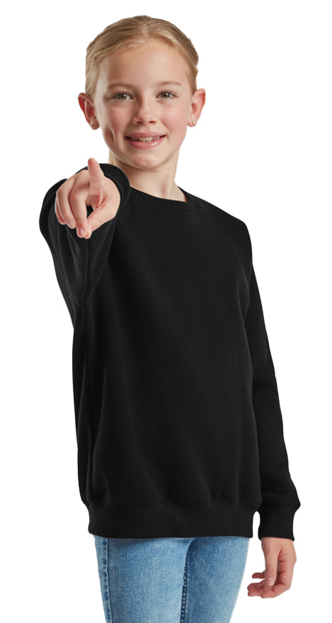 Παιδικό Φούτερ Set-In Sweat 62-031-0 Fruit of the Loom Black