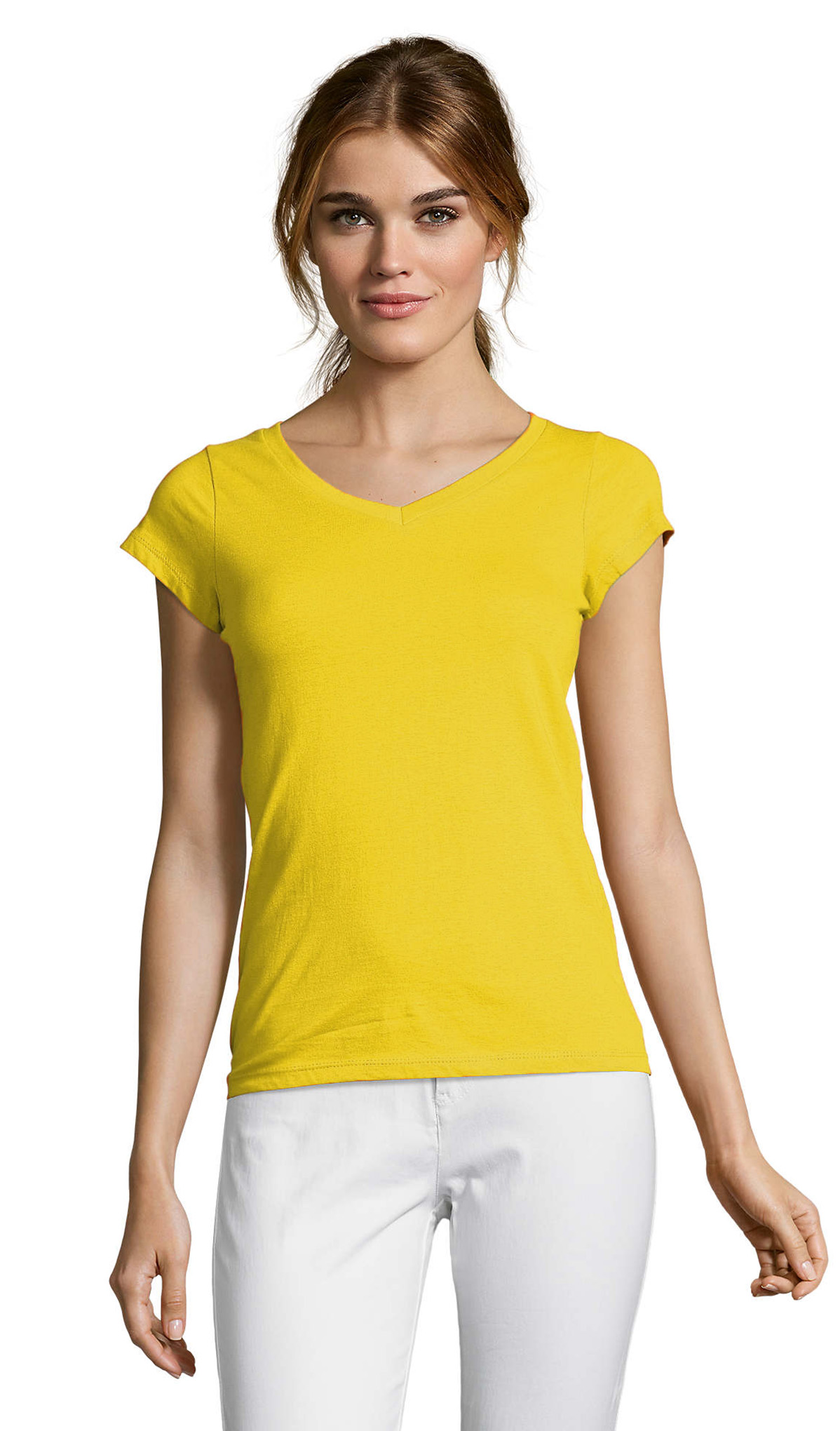 Γυναικείο T-shirt Moon SOLS 11388 Χρυσό