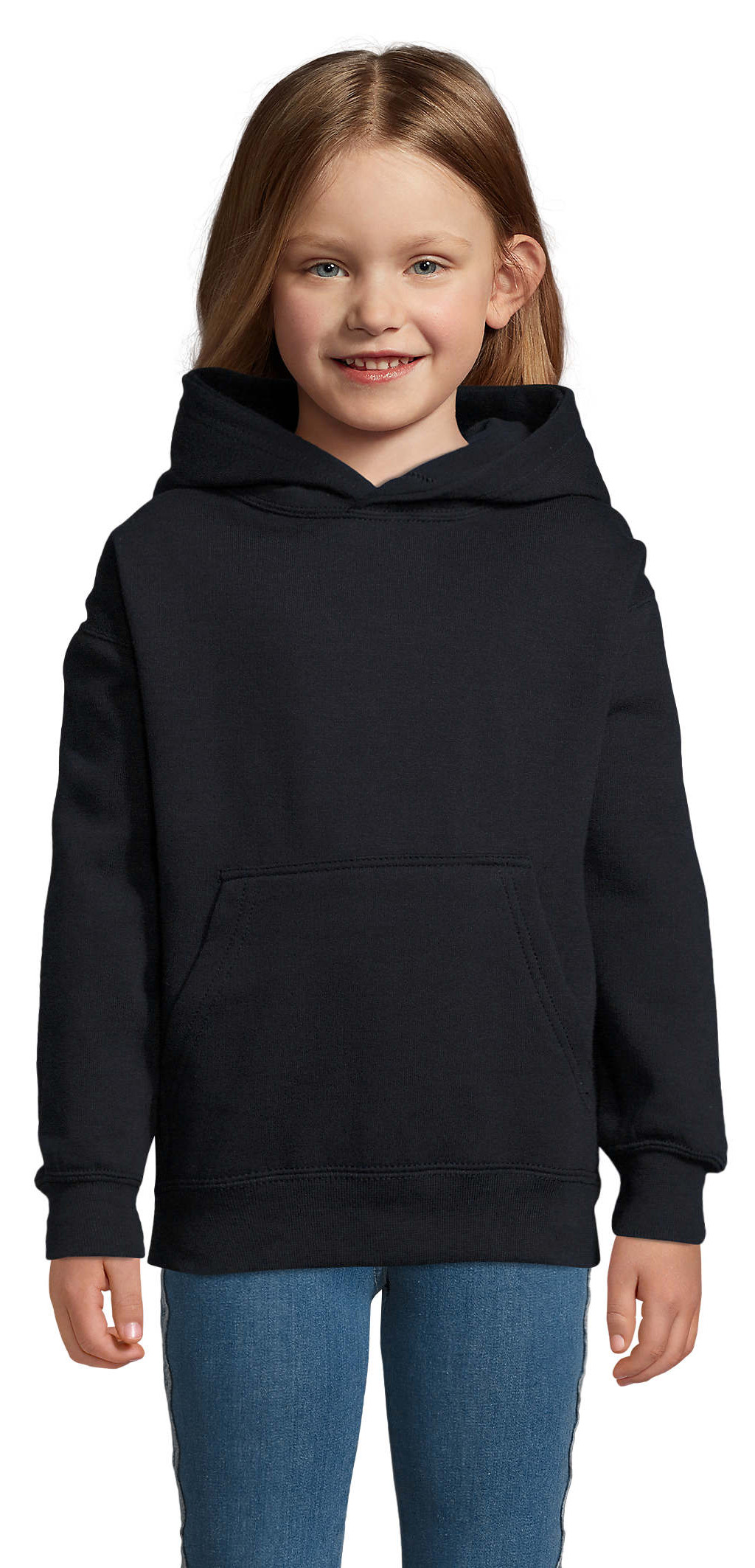 Παιδικό φούτερ με κουκούλα Slam Kids SOLS 13255 Navy