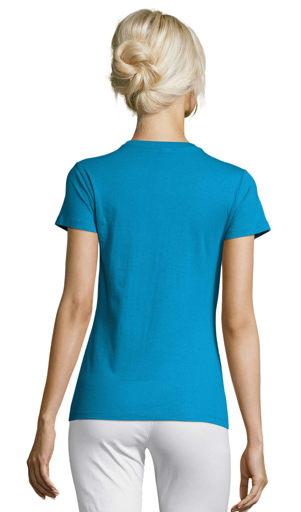 Γυναικείο T-shirt 01825 SOL'S Regent Women Aqua